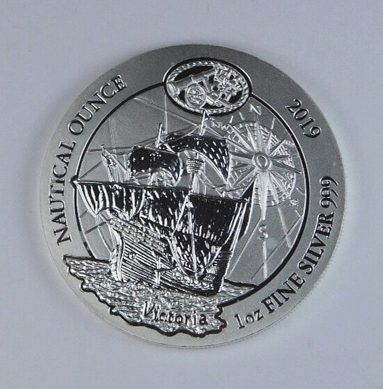 Read more about the article 2019 Rwanda Victoria Nautical Ounce Series 1 Troy oz .999 Fine Silver Coin