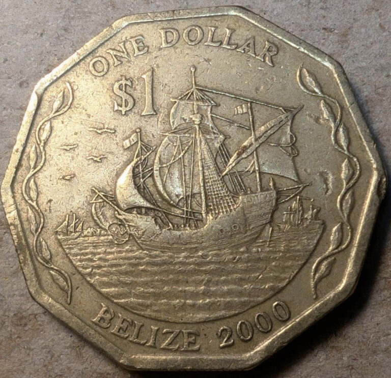 Read more about the article Belize 1 dollar 2000 Ship coin