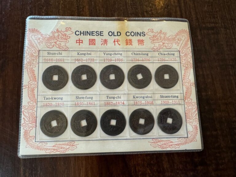 Read more about the article T2: Set of “Chinese Old Coins”. Free Shipping in U.S.