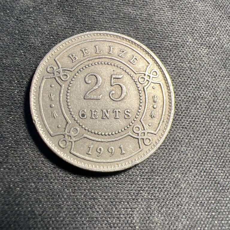 Read more about the article 1991 Belize 25 Cents Z3594