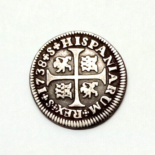 Read more about the article 1738 Spanish silver half real Pirate Treasure Coin