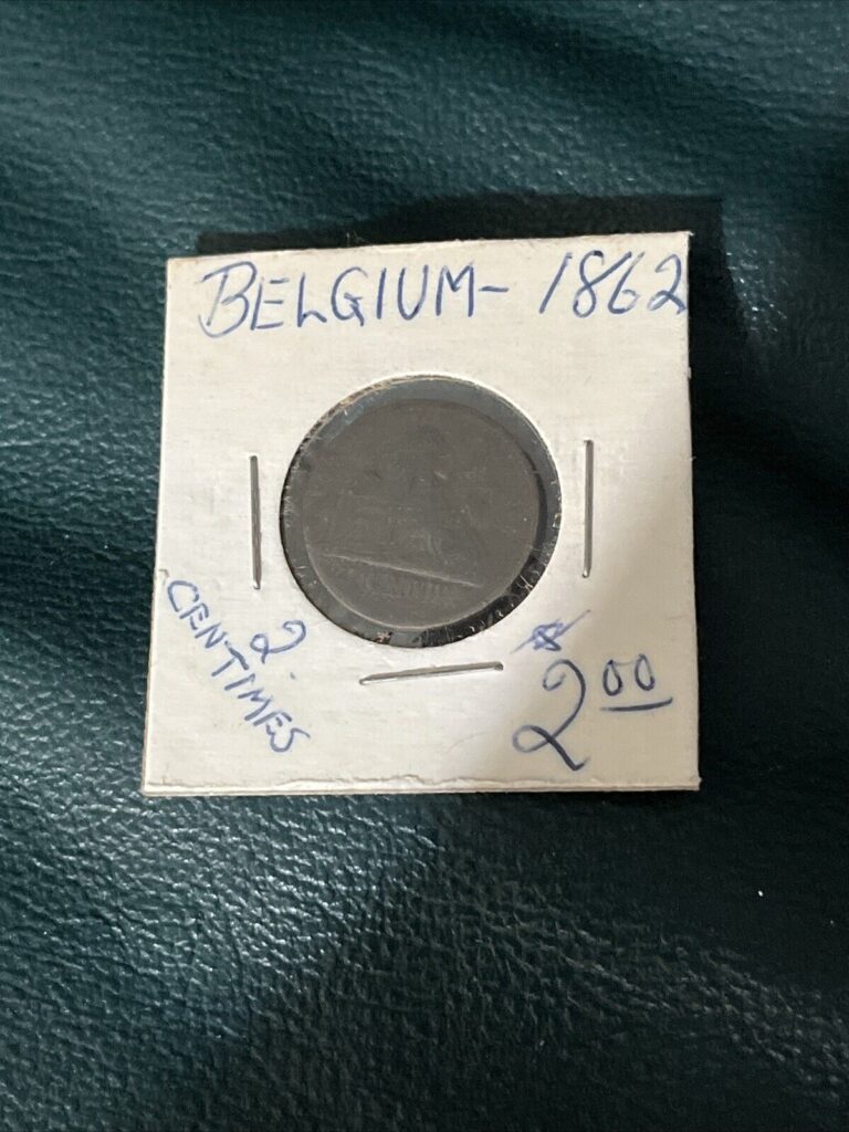 Read more about the article 1862 Belgium 2 Centimes Coin