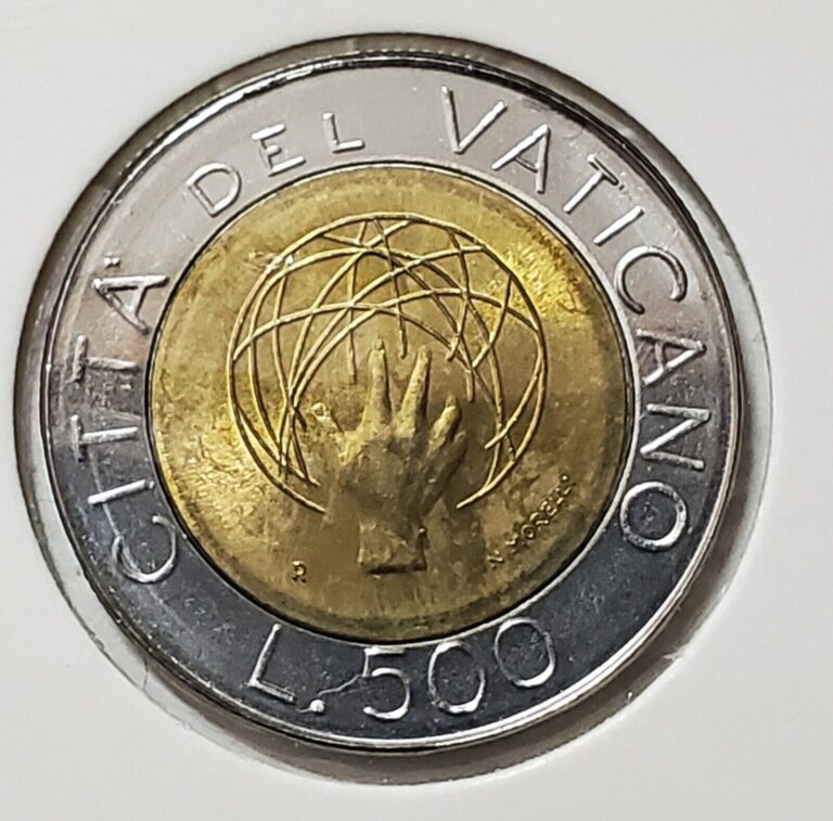 Read more about the article 1983 VATICAN CITY 500 LIRE COIN