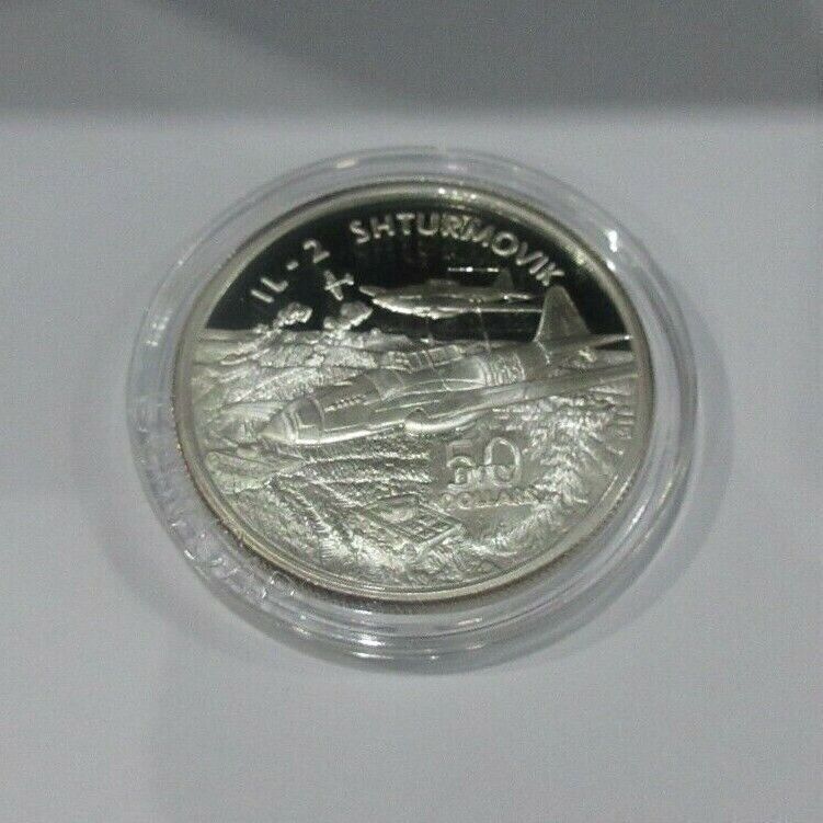 Read more about the article Legendary Aircraft of WWII 1991 Marshall Islands Silver Proof 1oz $10 Coins