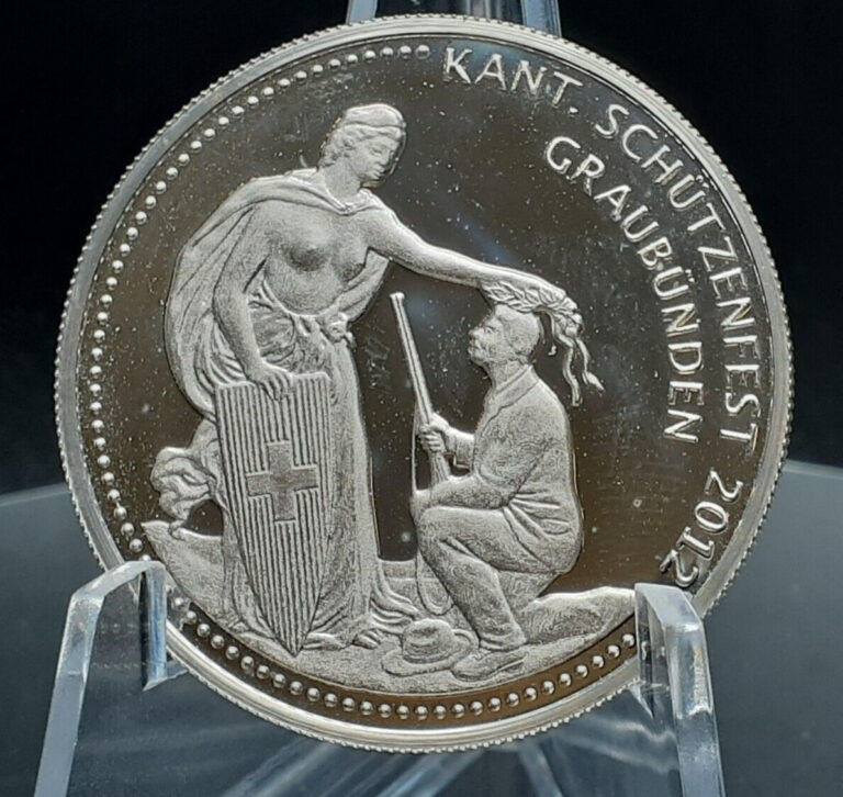 Read more about the article 2012 Switzerland Silver 50 Francs Shooting Festival Coin Proof