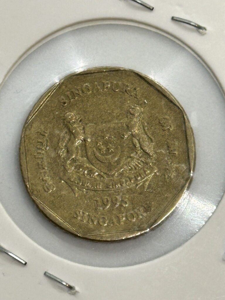 Read more about the article 1995 Singapore 1 Dollar – AU #SEA8275