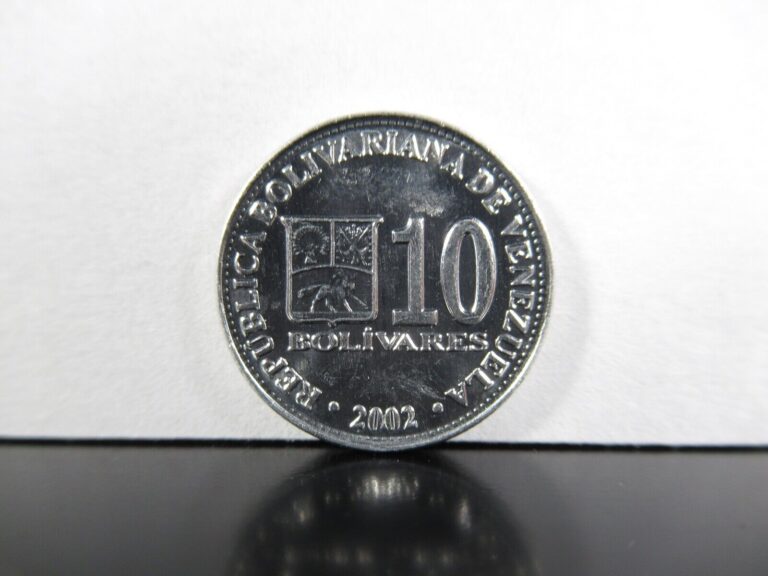 Read more about the article Venezuela 10 Bolivares 2002 Coin