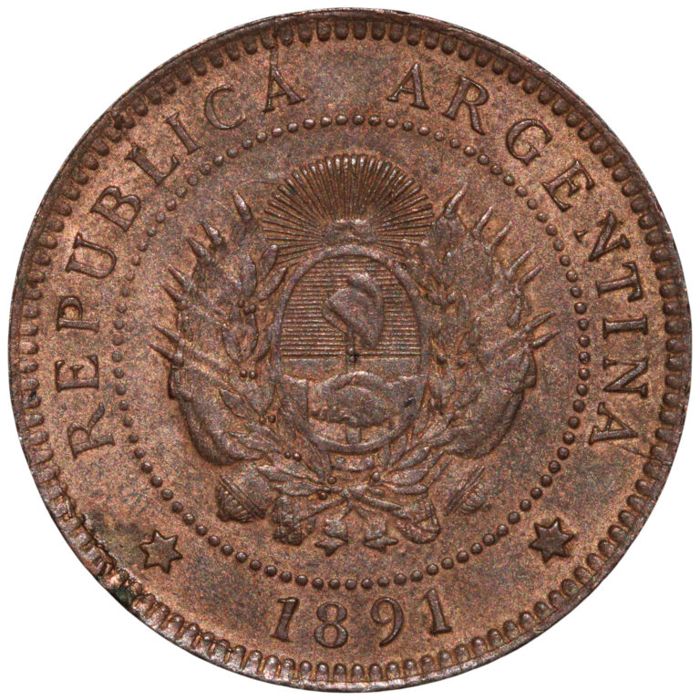 Read more about the article 1891 Argentina 1 Centavo Coin