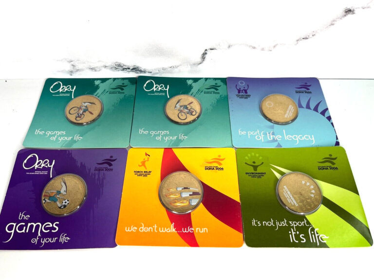 Read more about the article Perth Mint 2006 Aluminum Bronze Qatar DOHA 15th Asian Games Coin Set – Sealed