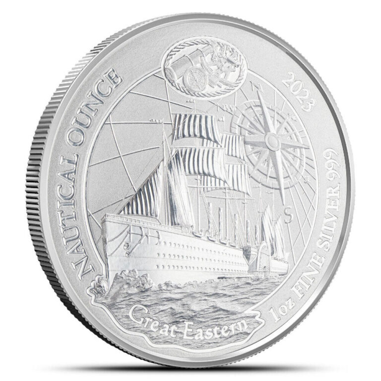 Read more about the article 2023 1 oz Rwandan Silver Great Eastern Nautical Ounce Coin (BU)