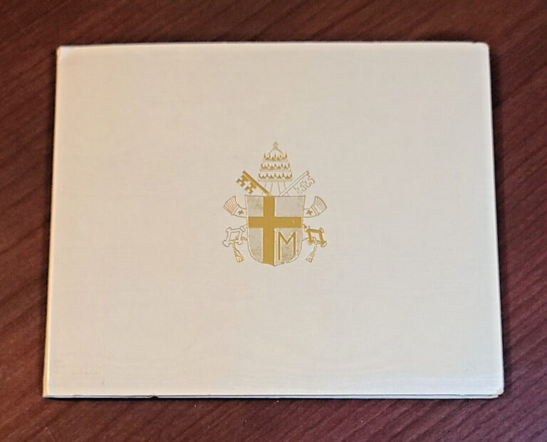 Read more about the article Italy Vatican City 1980 Silver 6 Coin Pope John Paul II Mint Set