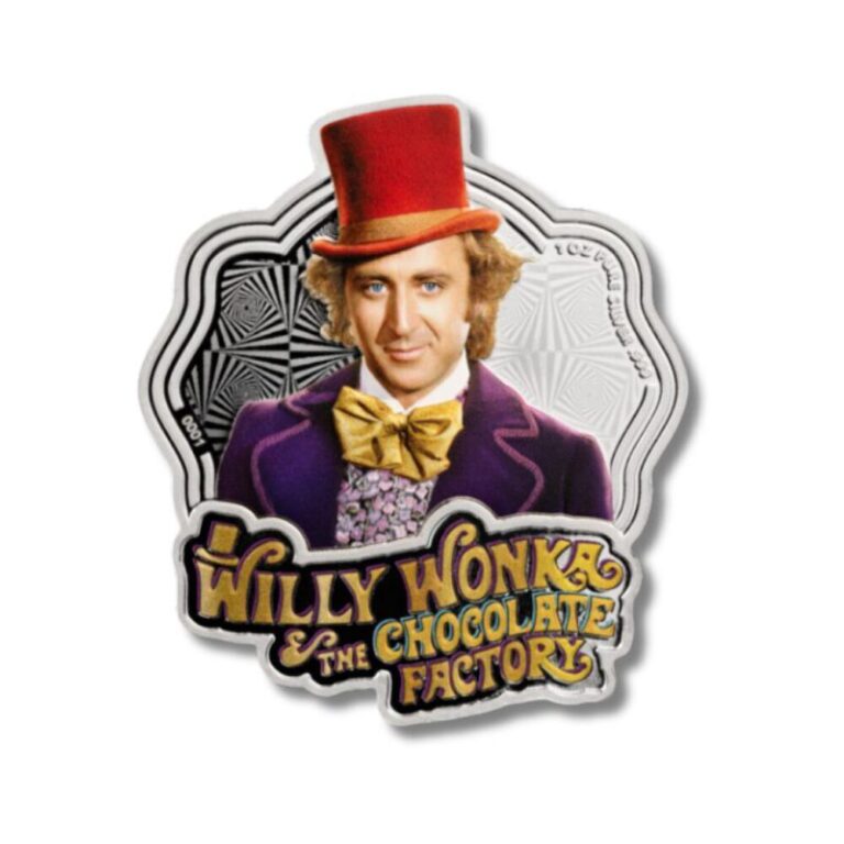 Read more about the article 2024 Samoa $5 Willy Wonka 1 oz .999 Fine Silver Coin with Mintage of only 3500