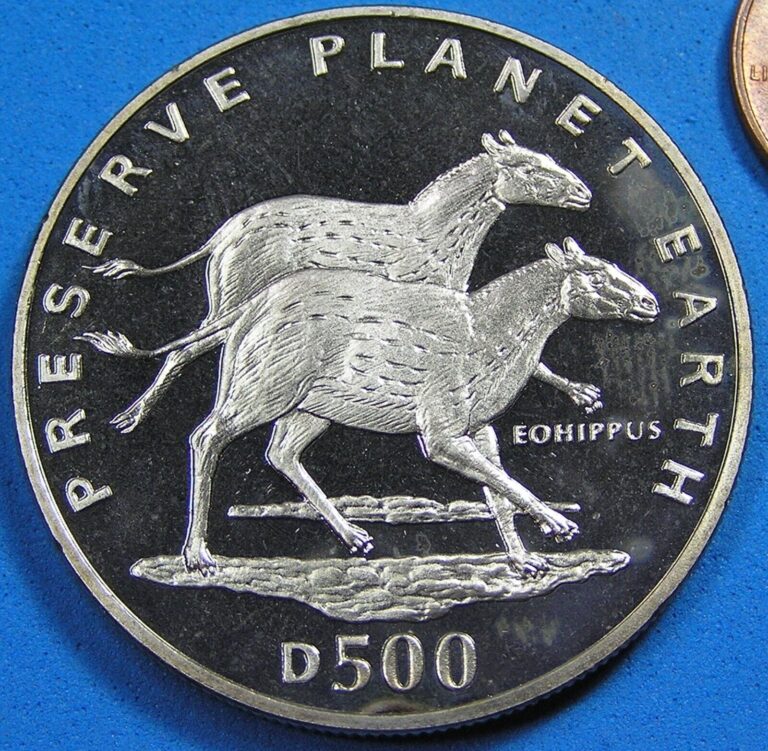 Read more about the article Eohippus Bosnia and Herzegovina 500 Dinara Coin  1994 Proof  KM-20