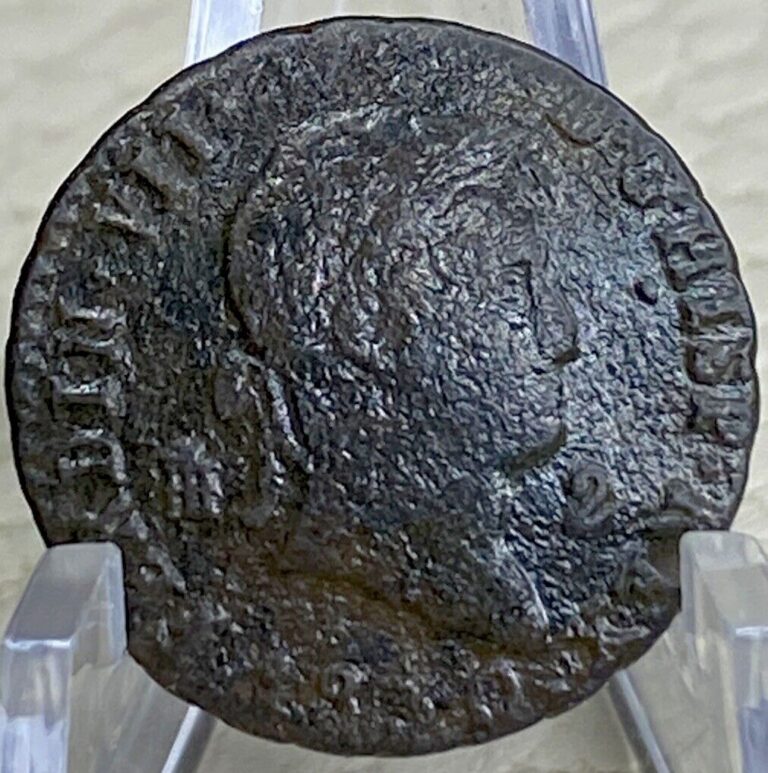 Read more about the article 1830 Spanish 2 Maravedis Old Rare Coin King Ferdinand VII Cross Castles