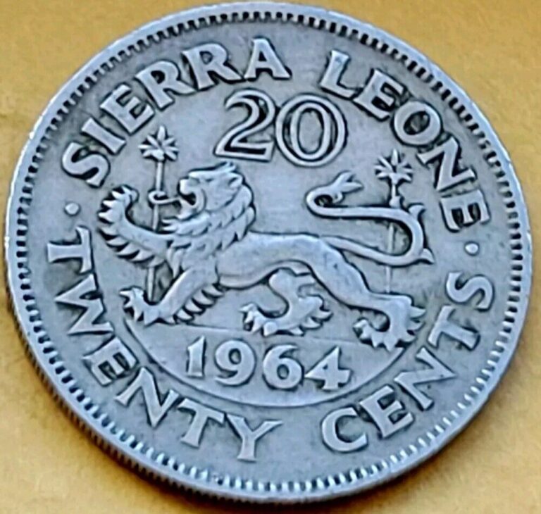 Read more about the article 1964 Sierra Leone  Africa 20 Cents
