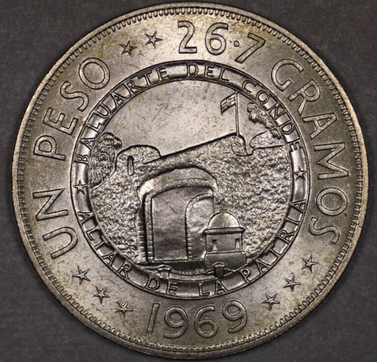 Read more about the article 1969 Dominican Republic Peso Commemorative Uncirculated