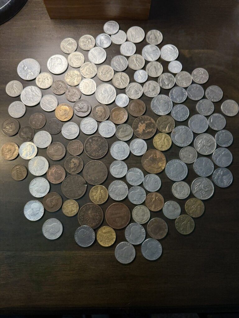 Read more about the article A Lot Old Coins From Italy  100+ Coins