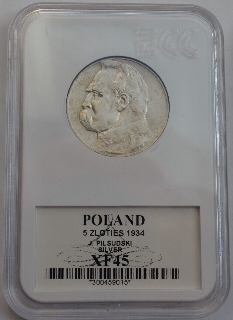 Read more about the article Poland 5 Zlotych  1934 Pilsudski