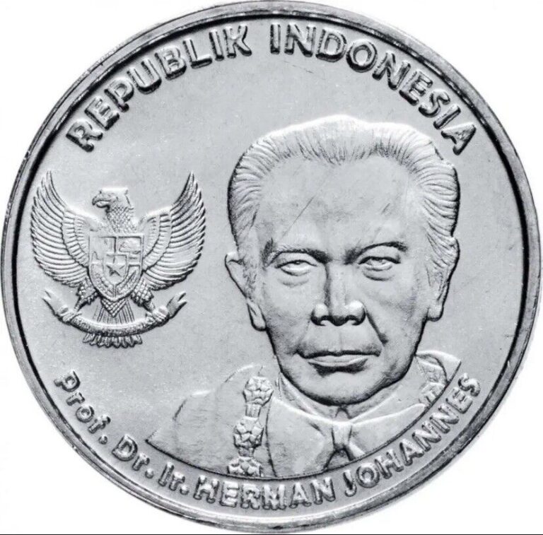 Read more about the article INDONESIA 100 Rupiah  Herman Johannes  2016  KM:71  UNC World Coin