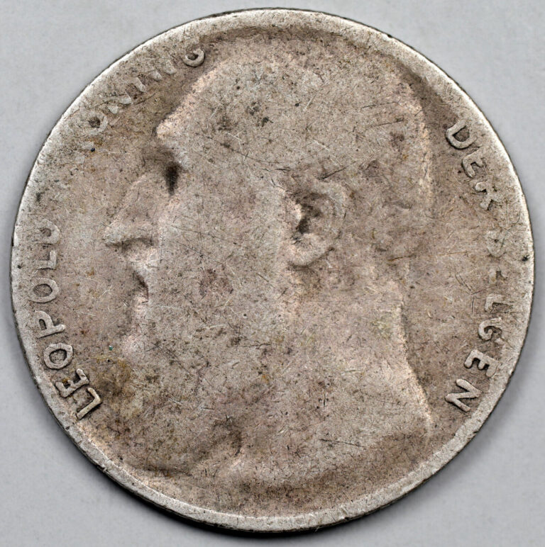 Read more about the article 1901 Belgium 50 Centimes  Dutch Legend