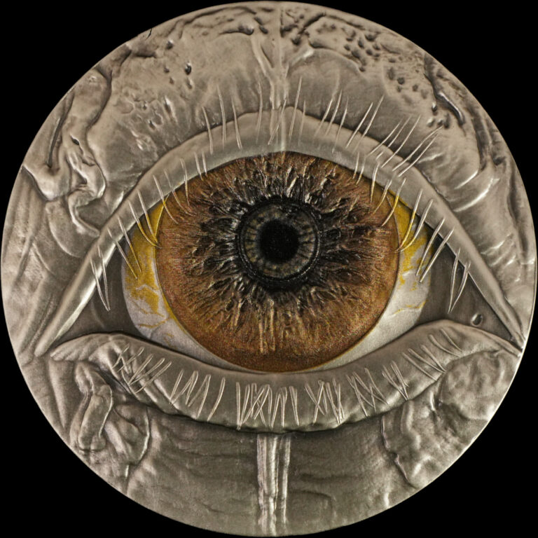 Read more about the article 2025 Gabon Polyphemus the Cyclops Coin Colorized 1 oz .999 Silver Box/Coa