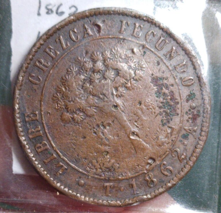 Read more about the article 1862 Honduras 8 Pesos