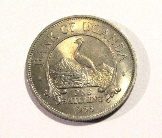 Read more about the article Uganda 1966 1 Shilling unc Coin