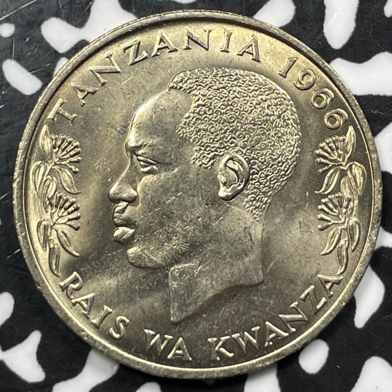 Read more about the article 1966 Tanzania 1 Shilling (16 Available) High Grade! Beautiful! (1 Coin Only)