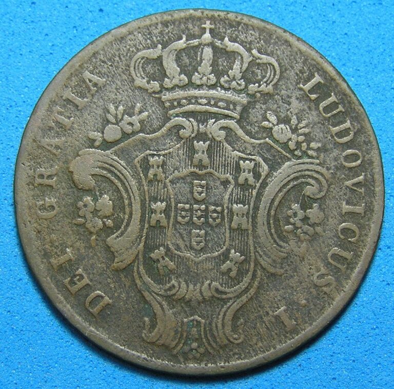 Read more about the article Azores 10 Reis Coin 1865  Portuguese Admin  Free Shipping for Additional Buys