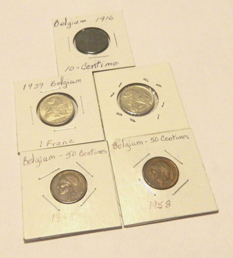 Read more about the article 5 Vintage Belgium Coins – Must See