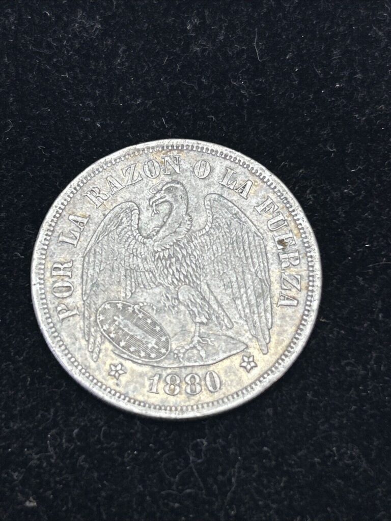 Read more about the article SASA 1880 CHILE – Silver 1 Peso Nice Coin