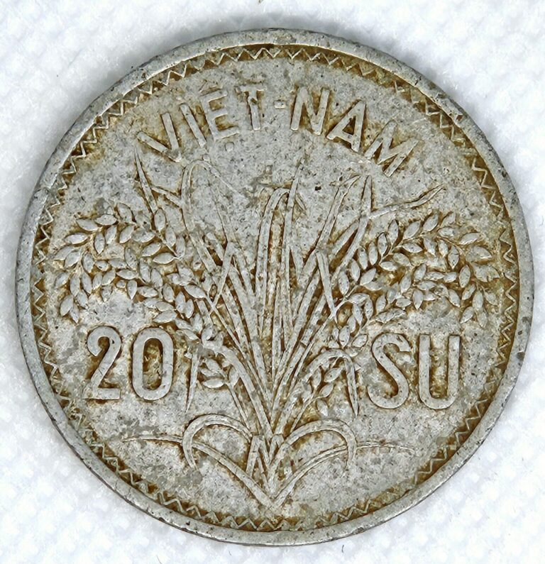 Read more about the article 1953 Viet-Nam 20 Su. Coin FREE SandH!