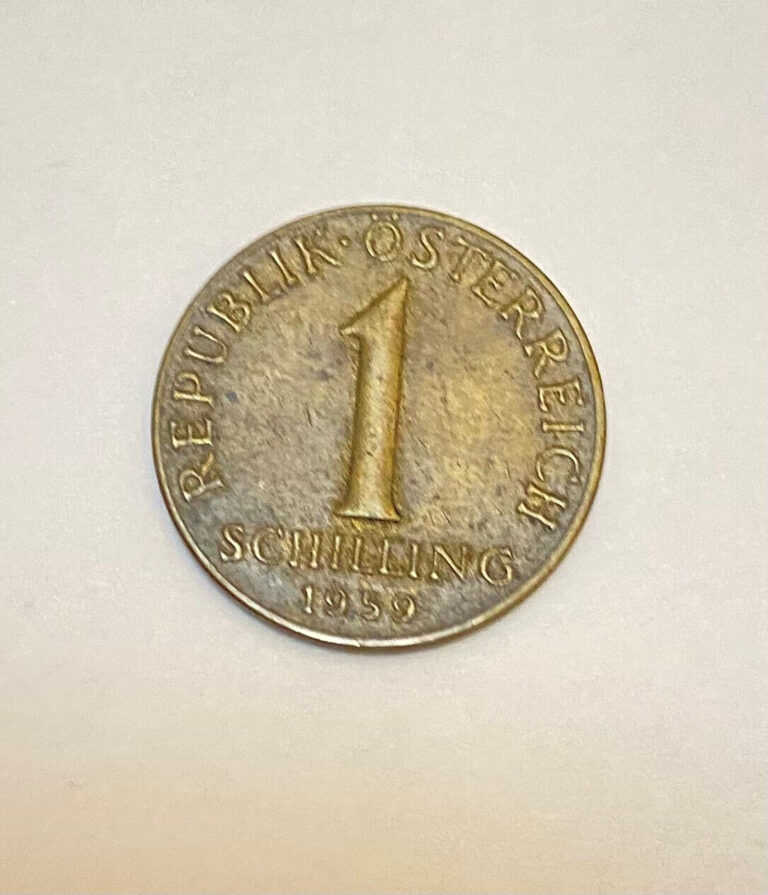 Read more about the article 1959 Austria 1 Schilling Coin  Very Nice *BNT3466*
