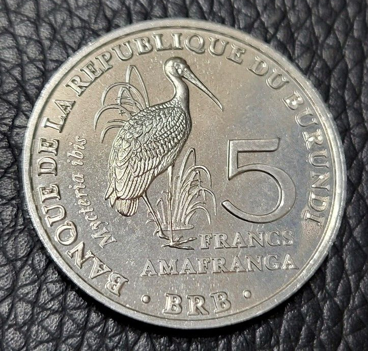 Read more about the article 2014 Burundi 5 Francs Coin