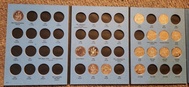 Read more about the article ​CANADA 1968-2013 50 CENTS SET. 15 P/L UNCIRCULATED COINS.  GREAT STARTER SET!