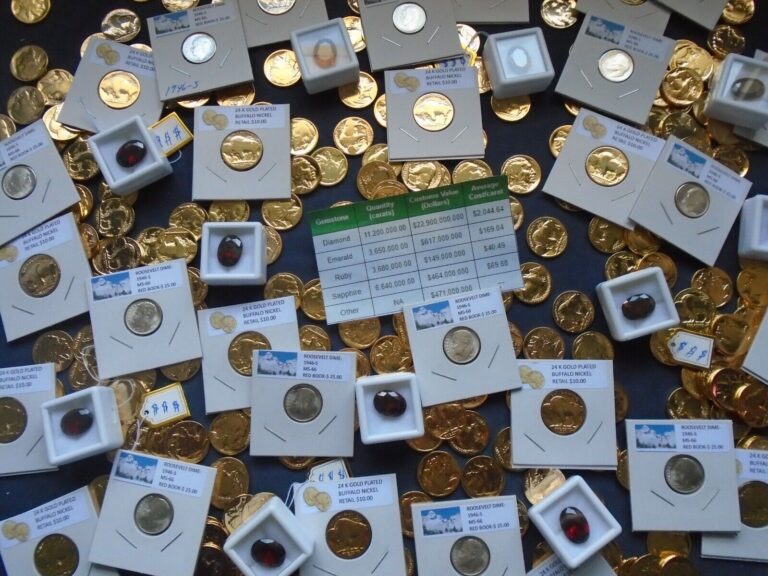 Read more about the article Estate lot Sale US Coins ~ SILVER~GOLD  COINS  RUBIES- 10 PC. LOTS-INVEST NOW