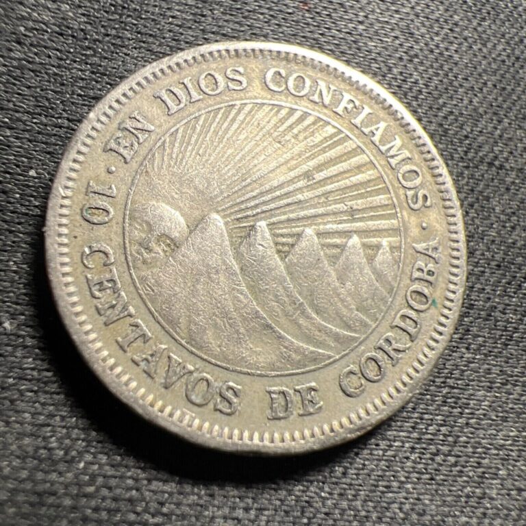 Read more about the article 1956 Nicaragua 10 Centavos Z4087