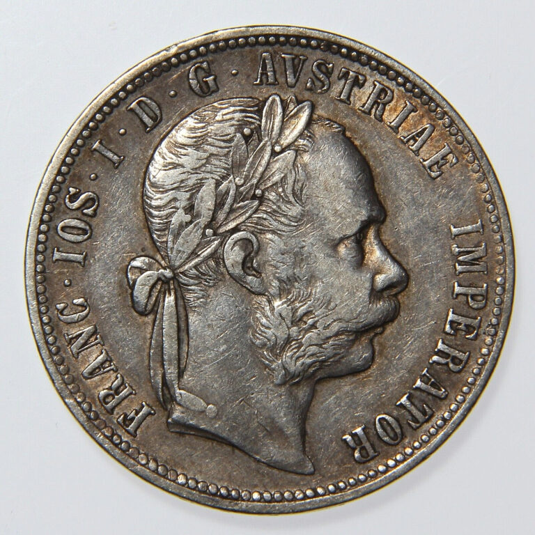 Read more about the article 1891 Austria 1 Florin -3500-