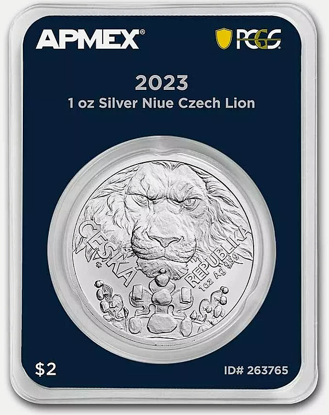 Read more about the article 2023 Niue Silver Czech Lion Mint Direct Premier + PCGS First Strike Eligible