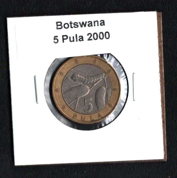 Read more about the article BOTSWANA 2000 5 PULA COIN