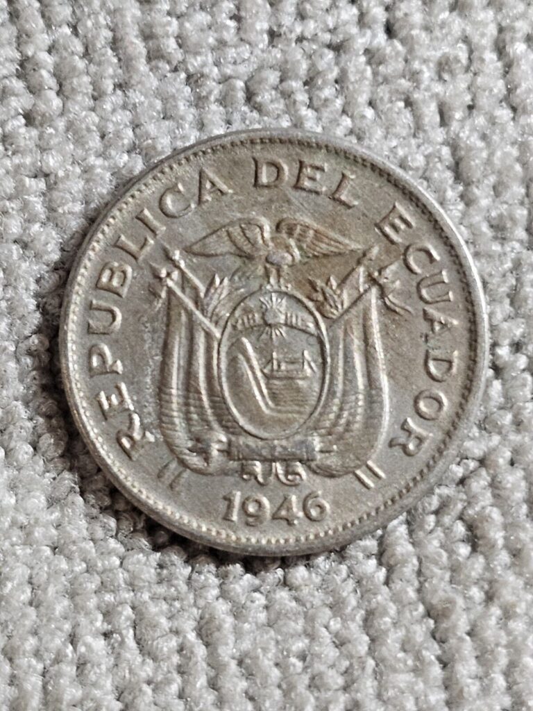 Read more about the article 1946 Ecuador 10 Centavos – Great Coin – Circulated