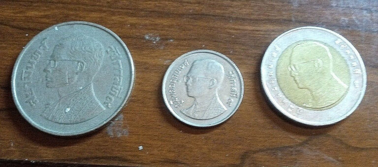 Read more about the article THAILAND Lot of Three (3) Coins- Historic Asian Coinage In Excellent Condition!!
