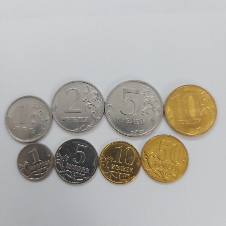 Read more about the article Russian Federation Coins  Rubles Kopeks   Lot