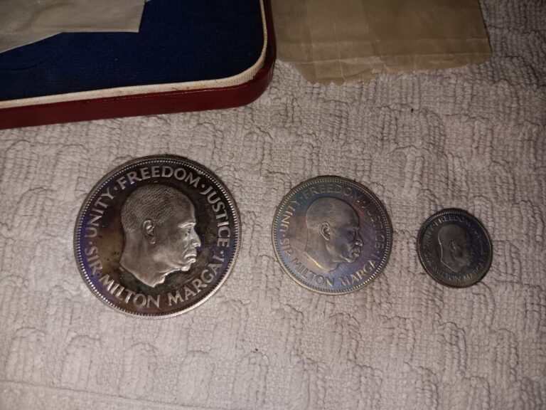 Read more about the article 1964 Bank Of Sierra Leon 6 Coin Set With Bix Rare Vintage Collectable Antique