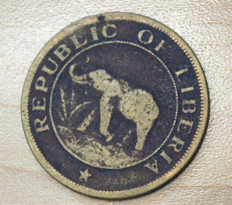 Read more about the article 1937 Liberia 2 Cents Elephant