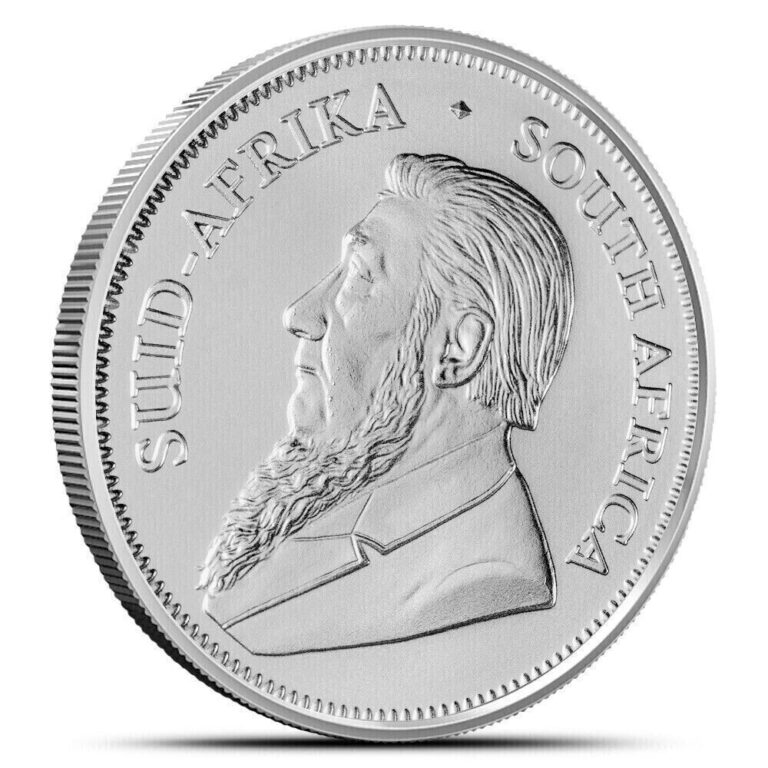 Read more about the article 2023 South Africa 1 oz 999 Silver Krugerrand Coin- IN STOCK!