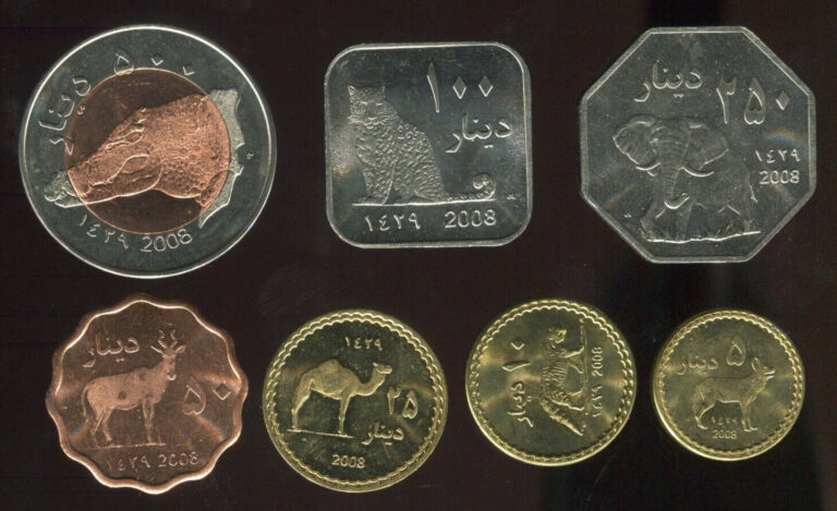 Read more about the article 2008 Darfur Sudan 7-Coin Fantasy Set | Uncirculated | KM X1-X7 | Free Shipping