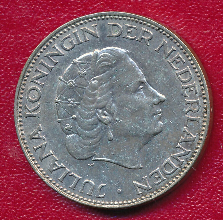 Read more about the article NETHERLANDS 1960 2 1/2 GULDEN SILVER COIN **LIGHTLY CIRCULATED** FREE SHIPPING!!