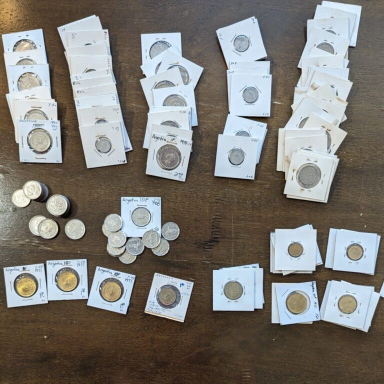 Read more about the article Argentina Lot of 118 Coins