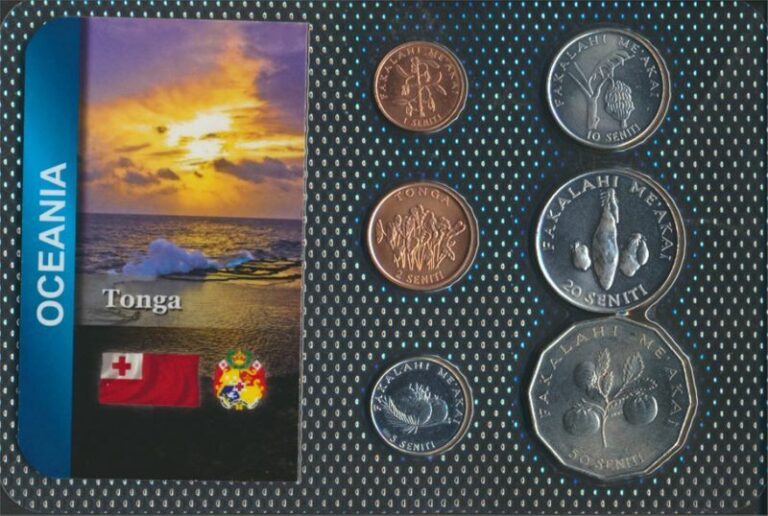 Read more about the article Tonga mint coin set from 1981 1 Seni (9664309